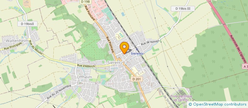 localisation de l'entreprise MONSIEUR ALAN LE PEUCH  STETTEN