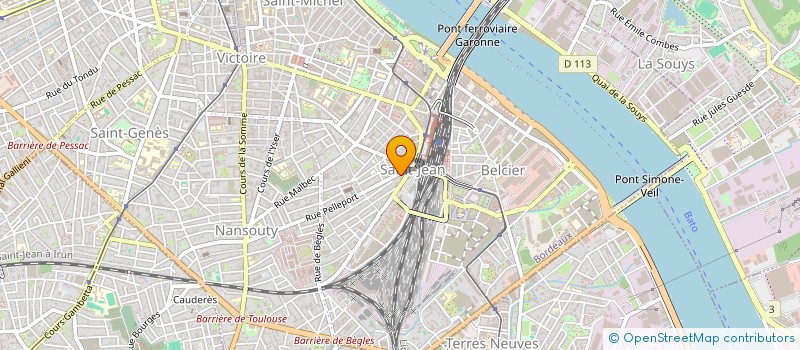 localisation de l'entreprise MONSIEUR ALAN LEBRUMENT  BORDEAUX