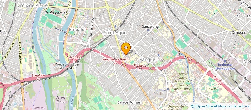 localisation de l'entreprise MONSIEUR ALAN LEIROS à TOULOUSE