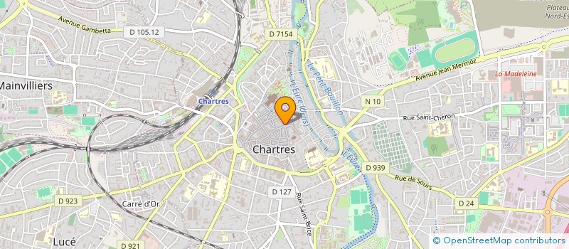 localisation de l'entreprise MONSIEUR ALAN LEVI à CHARTRES