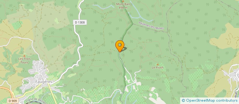 localisation de l'entreprise MONSIEUR ALAN LOPEZ FIDALGO  NIZAS