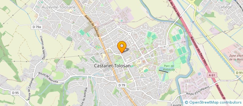 localisation de l'entreprise MONSIEUR ALAN LOUIS AMBAKA à CASTANET-TOLOSAN