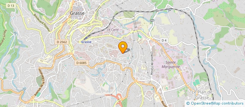 localisation de l'entreprise MONSIEUR ALAN MARIN à GRASSE