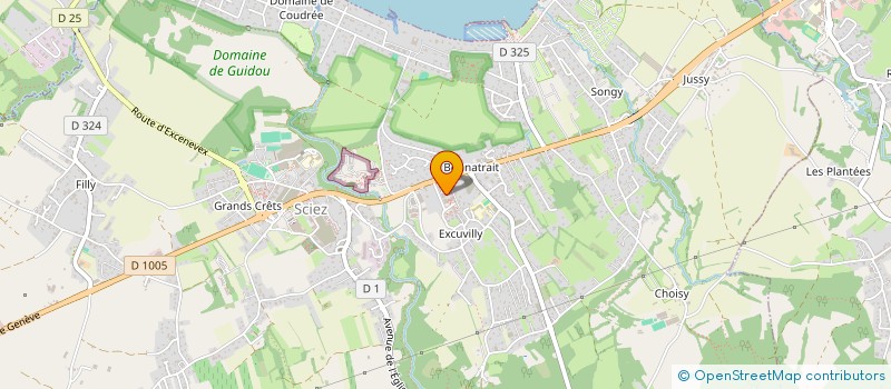 localisation de l'entreprise MONSIEUR ALAN MARTINESE  PUBLIER