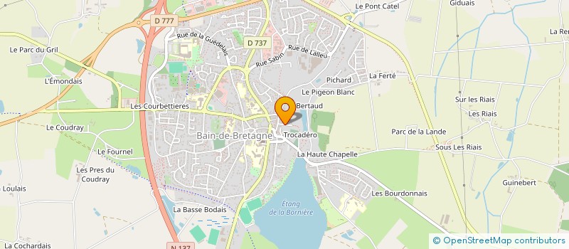 localisation de l'entreprise MONSIEUR ALAN MATHURIN à BAIN-DE-BRETAGNE
