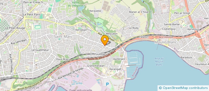 localisation de l'entreprise MONSIEUR ALAN MAZZELLA à BREST