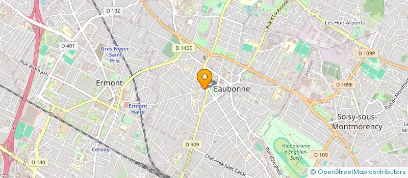 localisation de l'entreprise MONSIEUR ALAN MENDES à EAUBONNE