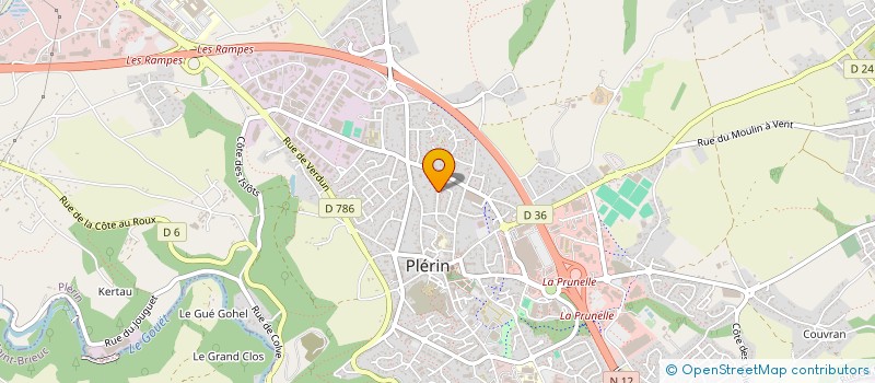 localisation de l'entreprise MONSIEUR ALAN MICHEL à PLERIN