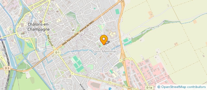 localisation de l'entreprise MONSIEUR ALAN MILLOT  SAINT-MEMMIE