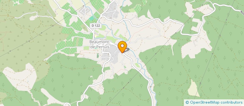 localisation de l'entreprise MONSIEUR ALAN MONNOT  PERTUIS