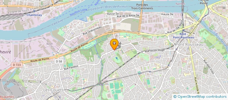 localisation de l'entreprise MONSIEUR ALAN MOTTAIS  REZE