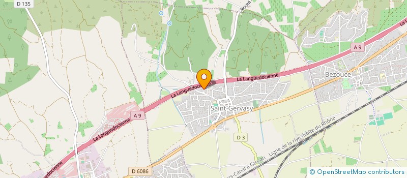 localisation de l'entreprise MONSIEUR ALAN MOURIER  SAINT-GERVASY