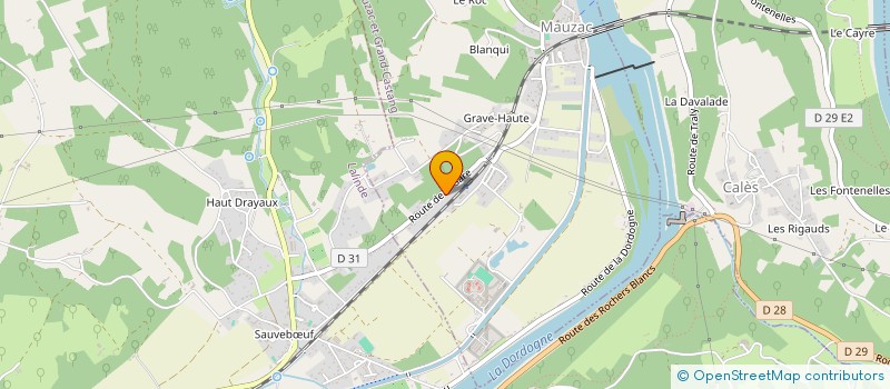 localisation de l'entreprise MONSIEUR ALAN NAEL  MAUZAC-ET-GRAND-CASTANG