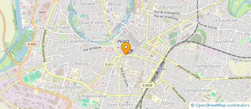 localisation de l'entreprise MONSIEUR ALAN NIGER  NIORT