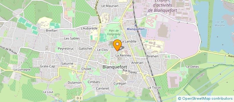 localisation de l'entreprise MONSIEUR ALAN OGER à BLANQUEFORT