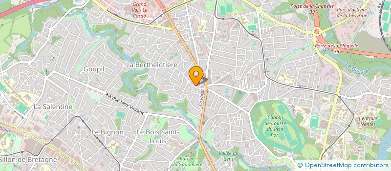 localisation de l'entreprise MONSIEUR ALAN PARIS à ORVAULT