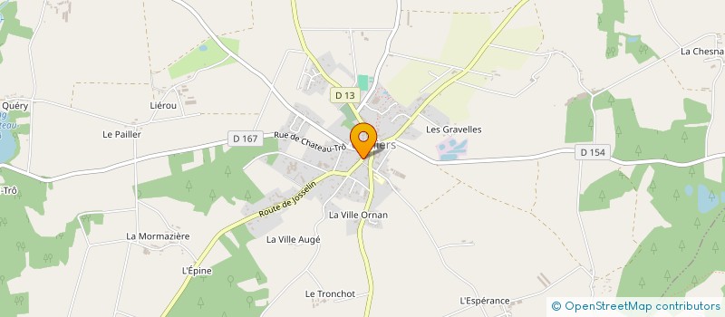 localisation de l'entreprise MONSIEUR ALAN PATERNOSTER à GUILLIERS