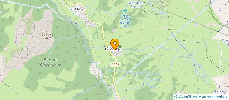 localisation de l'entreprise MONSIEUR ALAN PHILIPPE  LES BELLEVILLE