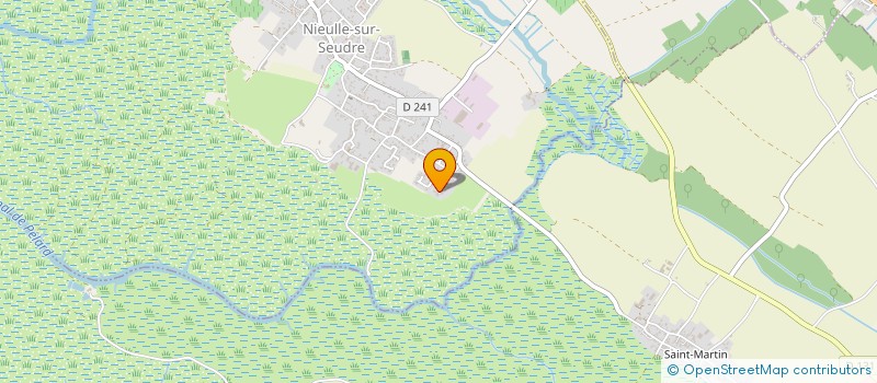 localisation de l'entreprise MONSIEUR ALAN PINAUD  NIEULLE-SUR-SEUDRE