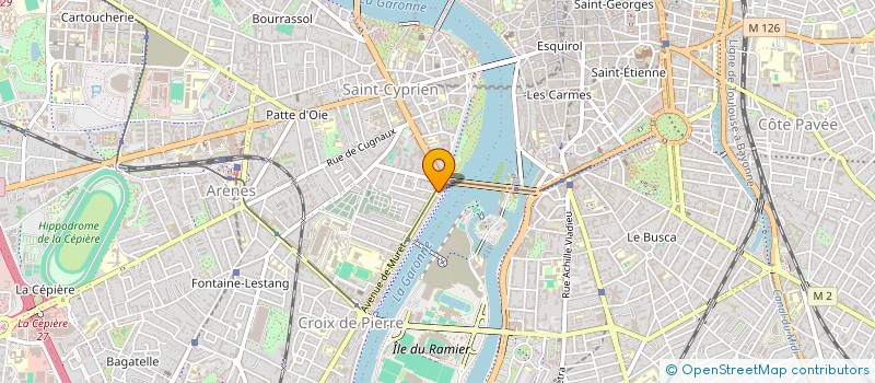 localisation de l'entreprise MONSIEUR ALAN PUECH à TOULOUSE
