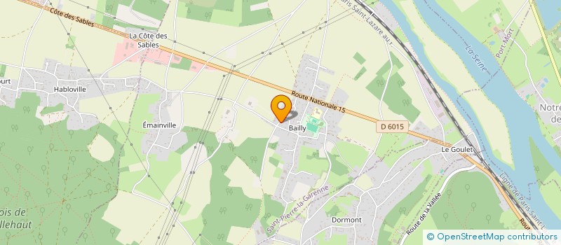 localisation de l'entreprise MONSIEUR ALAN RIOU  LE VAL D'HAZEY