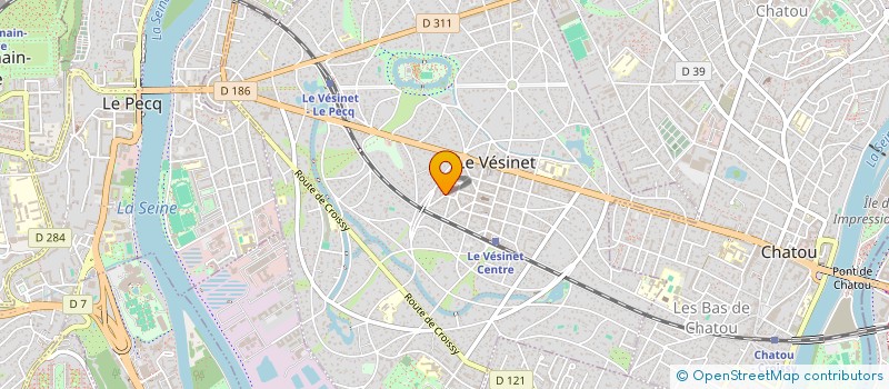 localisation de l'entreprise MONSIEUR ALAN ROPTIN  LE VESINET