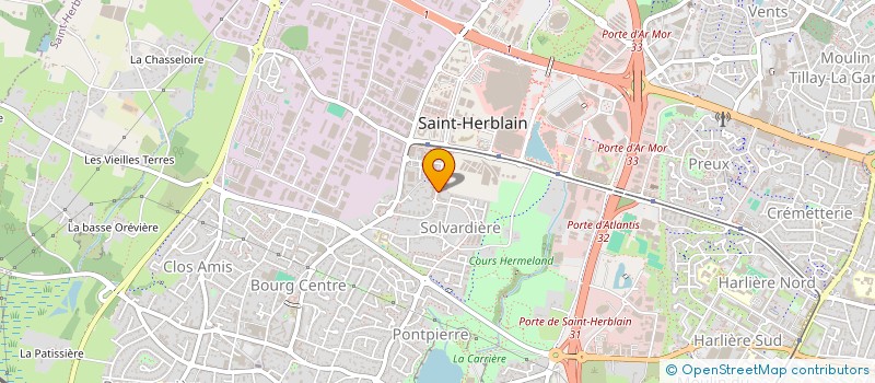 localisation de l'entreprise MONSIEUR ALAN ROUSSEAU à SAINT-HERBLAIN