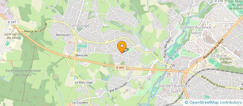 localisation de l'entreprise MONSIEUR ALAN ROUX à LIMOGES