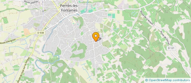 localisation de l'entreprise MONSIEUR ALAN SANCHEZ  PERNES-LES-FONTAINES