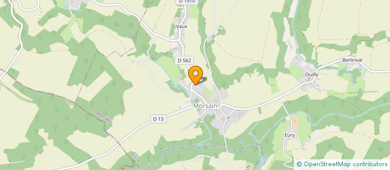 localisation de l'entreprise MONSIEUR ALAN SANTOS ALMEIDA  MONTIGNY-LENGRAIN