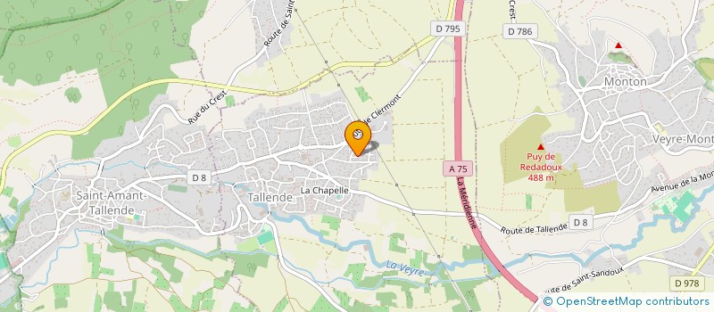 localisation de l'entreprise MONSIEUR ALAN SCHNEIDER  TALLENDE