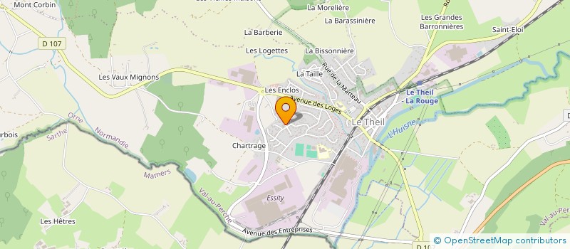 localisation de l'entreprise MONSIEUR ALAN SHEARSMITH à VAL-AU-PERCHE