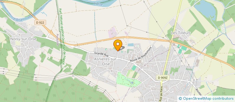 localisation de l'entreprise MONSIEUR ALAN SPIELDENNER  ASNIERES-SUR-OISE