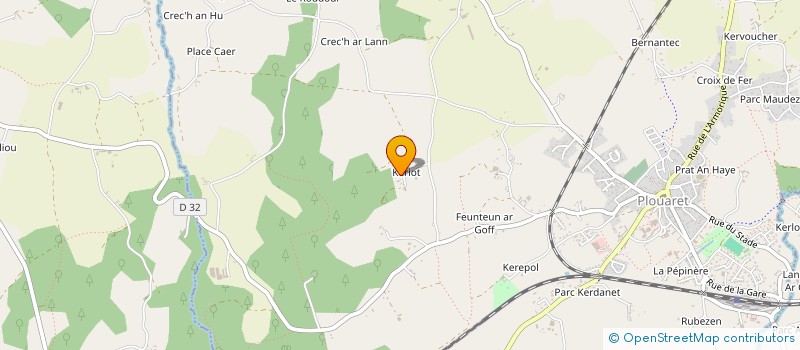 localisation de l'entreprise MONSIEUR ALAN STOKES  LE VIEUX-MARCHE