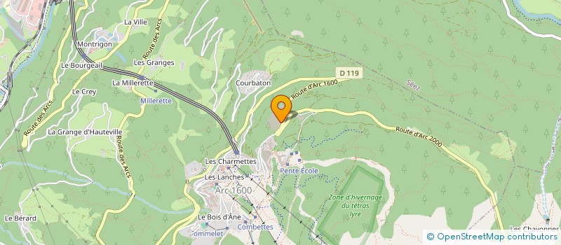 localisation de l'entreprise MONSIEUR ALAN STONE  BOURG-SAINT-MAURICE