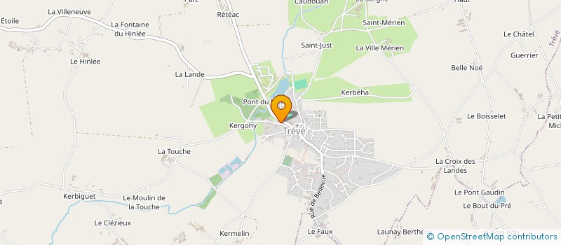 localisation de l'entreprise MONSIEUR ALAN SZLACHTYCZ  TREVE