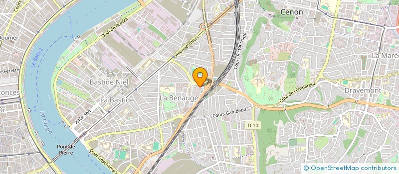 localisation de l'entreprise MONSIEUR ALAN TREPON  BORDEAUX