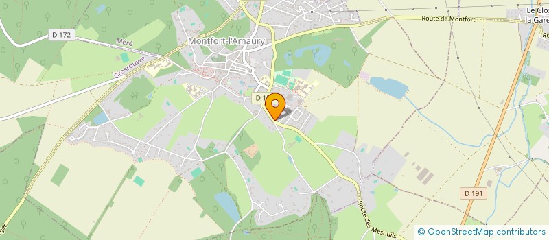 localisation de l'entreprise MONSIEUR ALAN TURPIN  MONTFORT-L'AMAURY