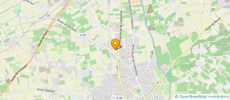 localisation de l'entreprise MONSIEUR ALAN VANBESIEN à PERNES-LES-FONTAINES