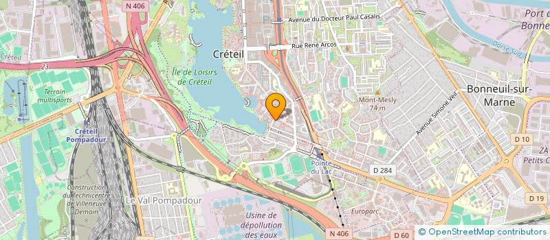 localisation de l'entreprise MONSIEUR ALAN VELIC  CRETEIL