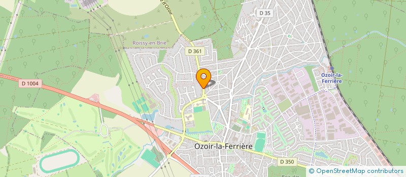 localisation de l'entreprise MONSIEUR ALAN VINHAS-PEREIRA  OZOIR-LA-FERRIERE