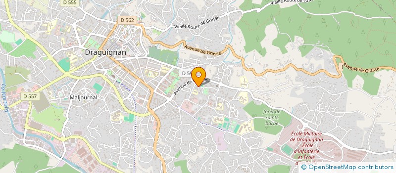 localisation de l'entreprise MONSIEUR ALAN WELSCH à DRAGUIGNAN