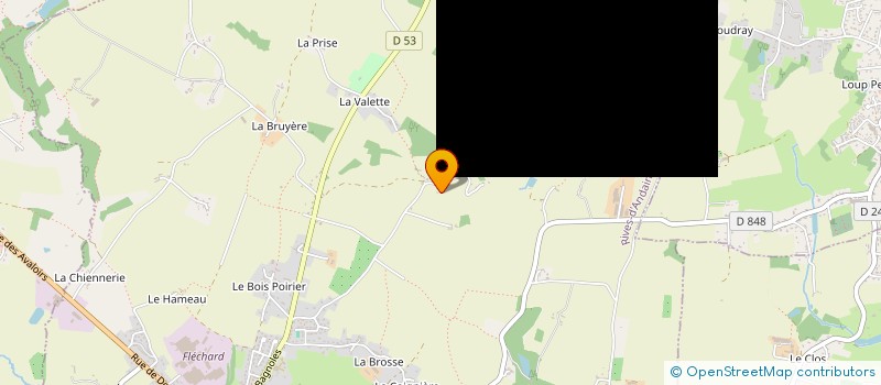 localisation de l'entreprise MONSIEUR ALAN WOOD à JUVIGNY VAL D'ANDAINE