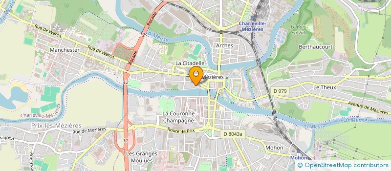 localisation de l'entreprise MONSIEUR ALANE BOUZAIN  CHARLEVILLE-MEZIERES