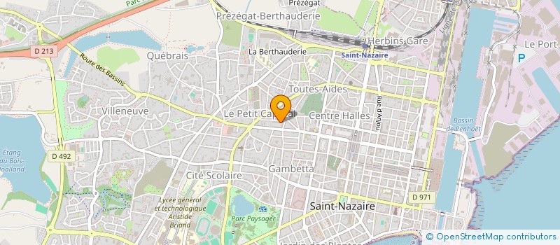 localisation de l'entreprise MONSIEUR ALANN CONTAU  SAINT-NAZAIRE