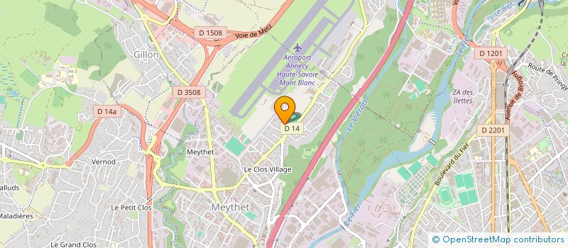 localisation de l'entreprise MONSIEUR ALAOUDINE AIUPOV à ANNECY