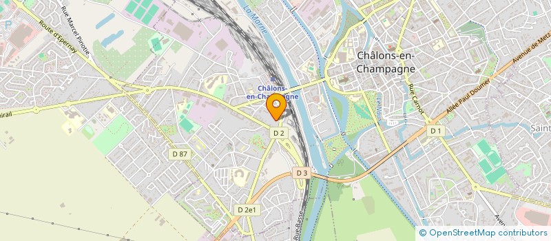 localisation de l'entreprise MONSIEUR ALAOUI IBRAHIM  MALALAO  CHALONS-EN-CHAMPAGNE