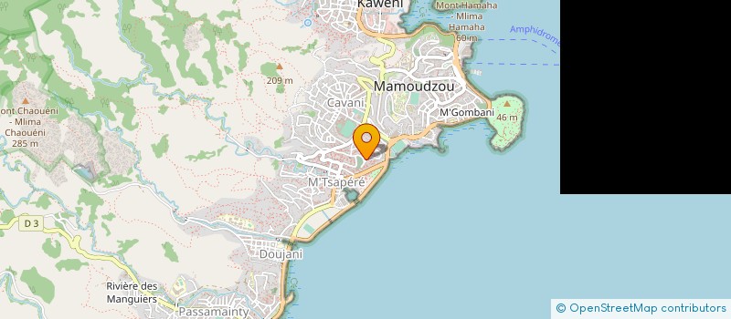 localisation de l'entreprise MONSIEUR ALARAKIA AMEDI à MAMOUDZOU