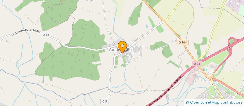 localisation de l'entreprise MONSIEUR ALARD DU BOIS-REYMOND  VAUDONCOURT