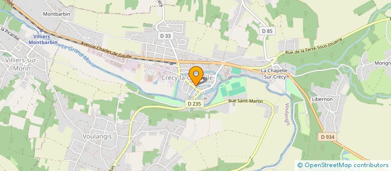 localisation de l'entreprise MONSIEUR ALASDAIR COOKE  CRECY-LA-CHAPELLE